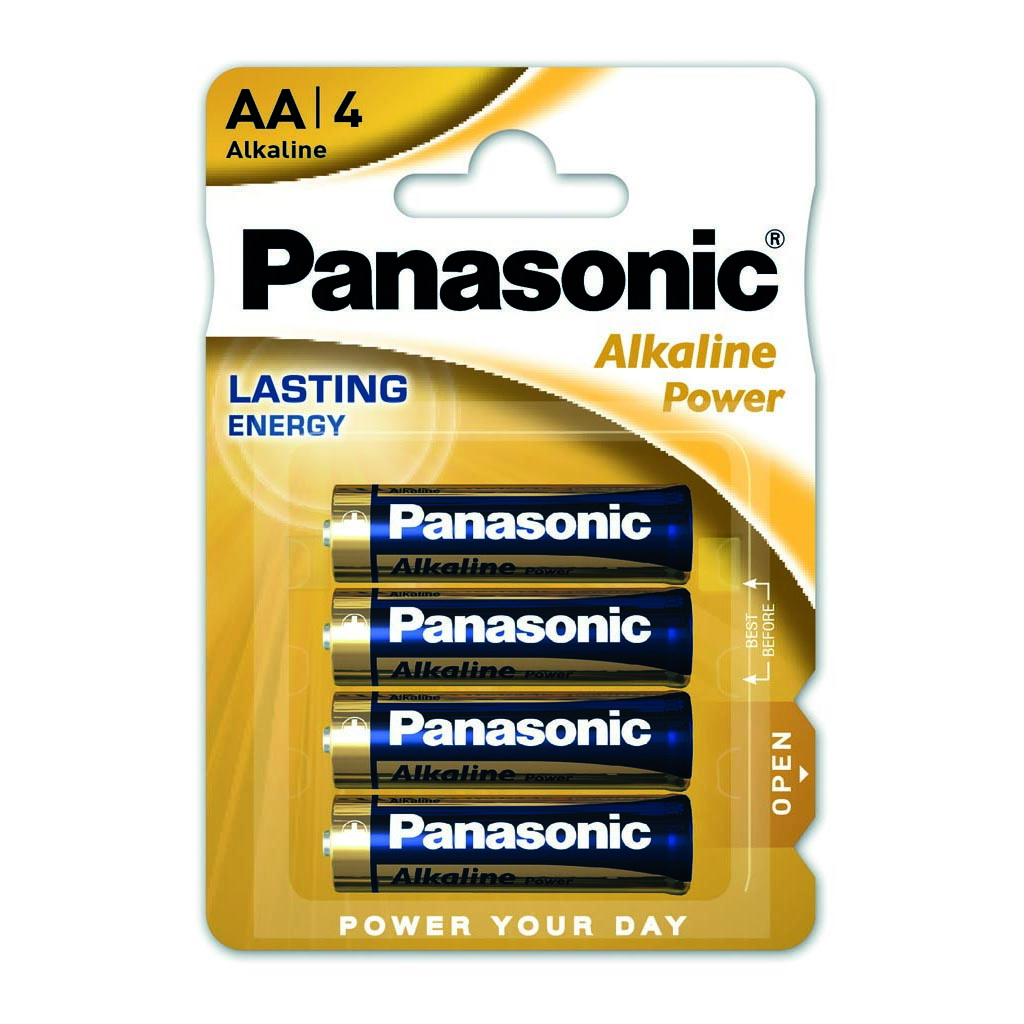 PANASONIC Alkaline Power AA LR6APB/4BP 4kpl/pkt
