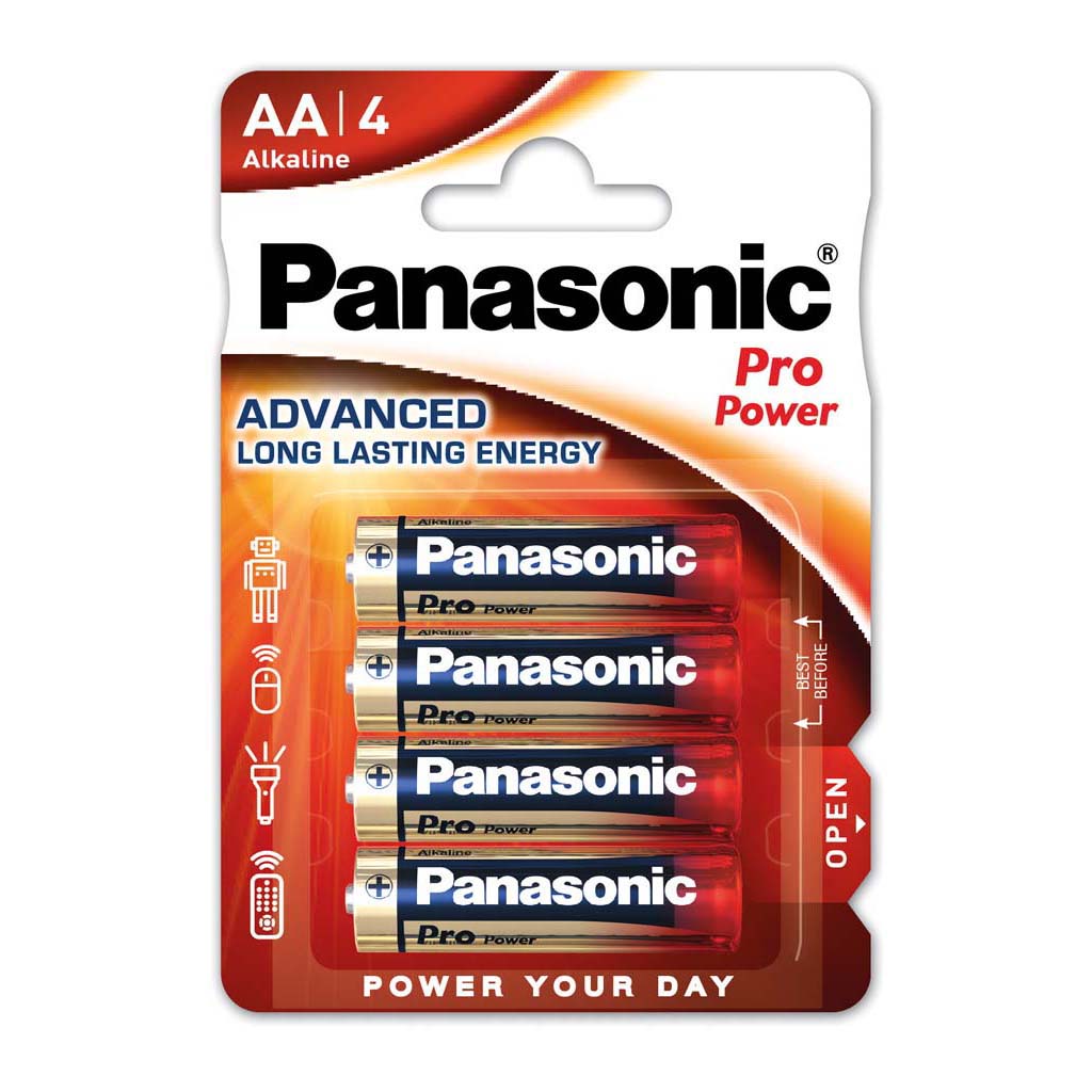 PANASONIC Pro Power AA LR6PPG/4BP 4kpl/pkt