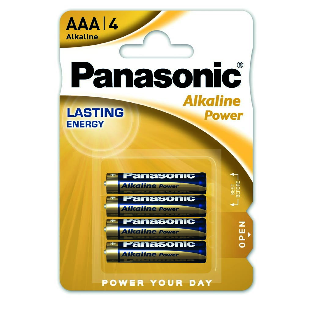 PANASONIC Alkaline Power AAA LR03APB/4BP 4kpl/pkt