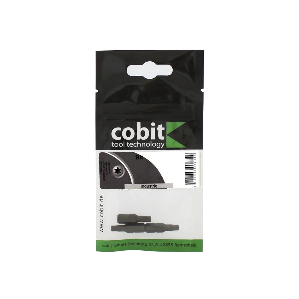 COBIT kärki PZ1 x25mm, 3 KPL/PKT, 1/4" C6.3