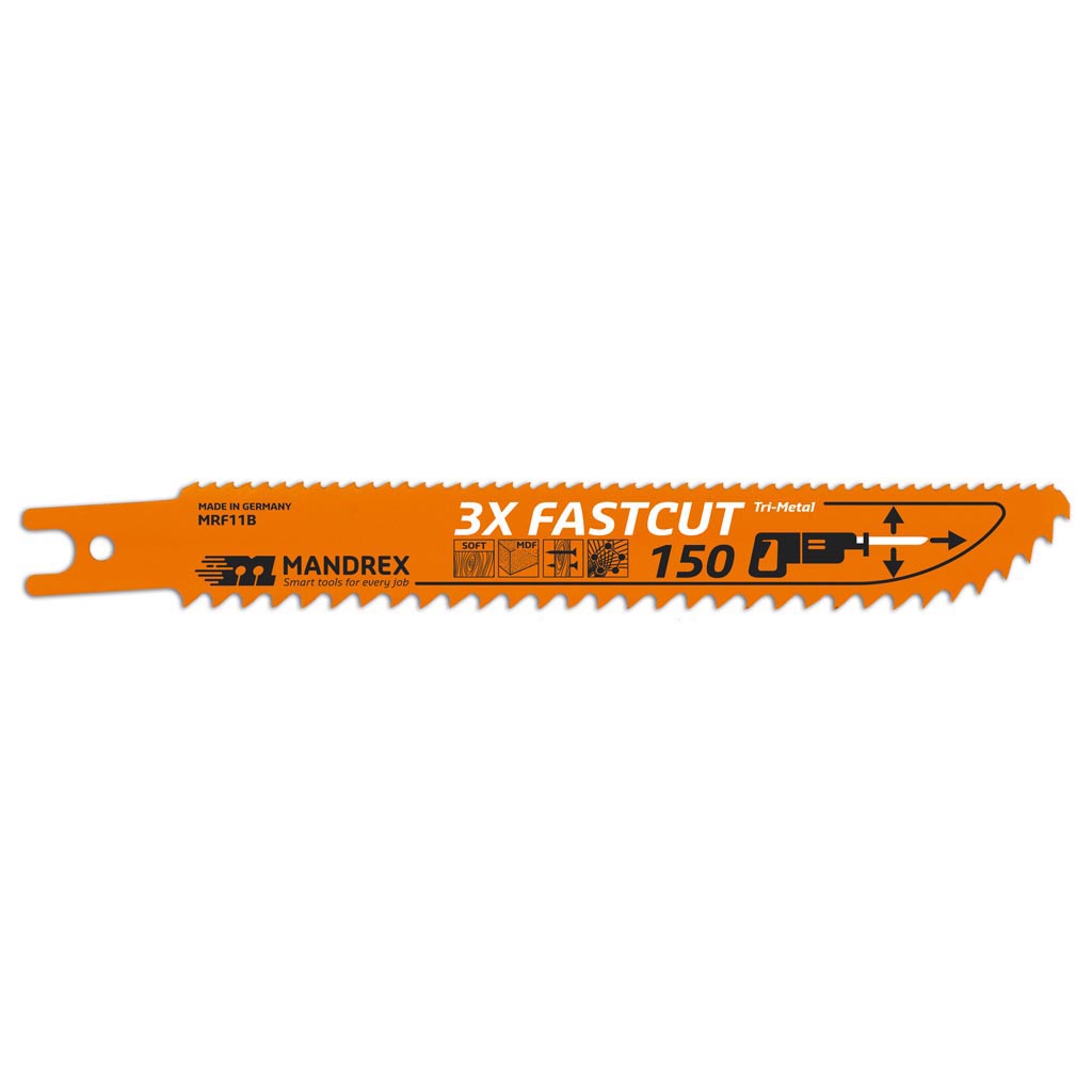 MANDREX  3X Fastcut 150mm Co8 2kpl/pkt