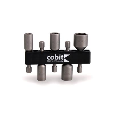 COBIT Magneettihylsysarja 5-os 1/4"-7-8-10-13mm