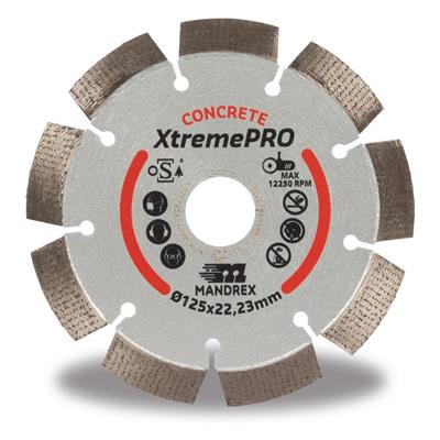 MANDREX XtremePRO 115mm timanttilaikka betonille