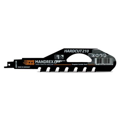MANDREX Hardcut 210mm TC puukkosahanterä S30-80mm