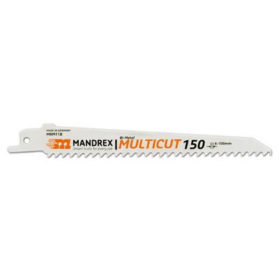 MANDREX Multicut 150mm 2kpl/pkt, Bimetal S6-100mm