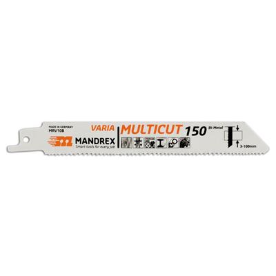 MANDREX Multicut-Varia 150mm 2kpl/pkt Bimet. 3-100